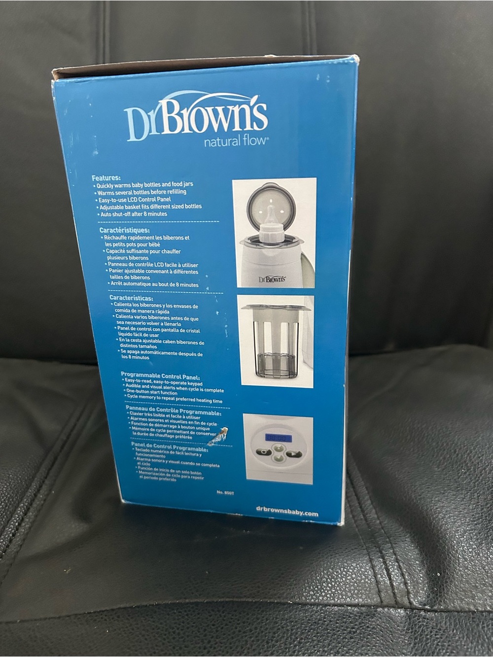 Dr. Brown's Deluxe Bottle Warmer - White NIB - Picture 2 of 2